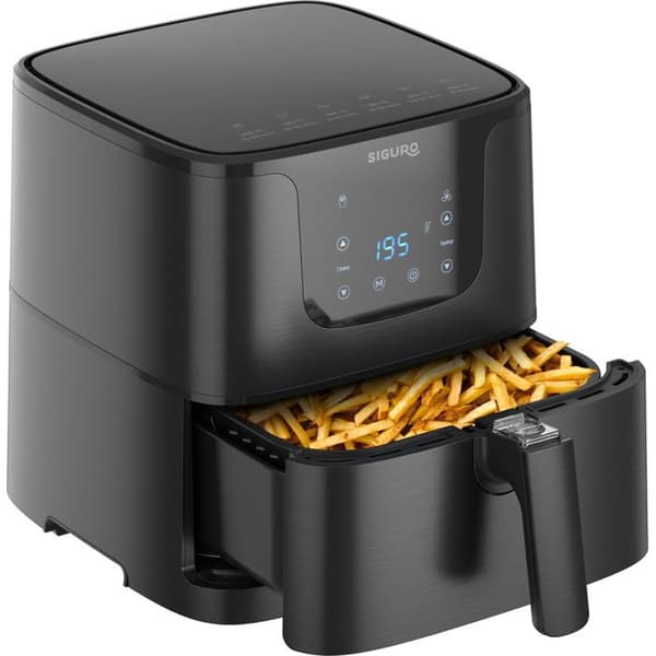 Luftfriture - SIGURO - AF-R550 - 1700 W - 5,5 l - 7 forudindstillede programmer