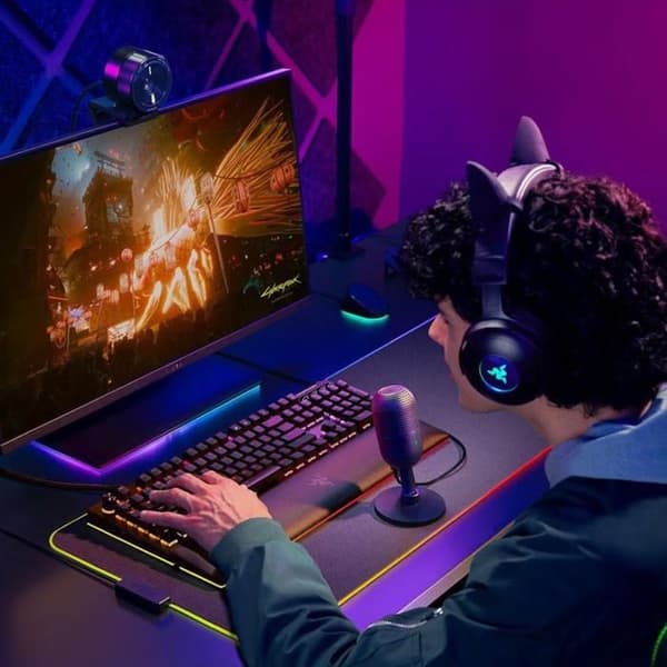 Microfon - Razer - Seiren V3 Mini - Supercardioid - USB - Kompakt og let