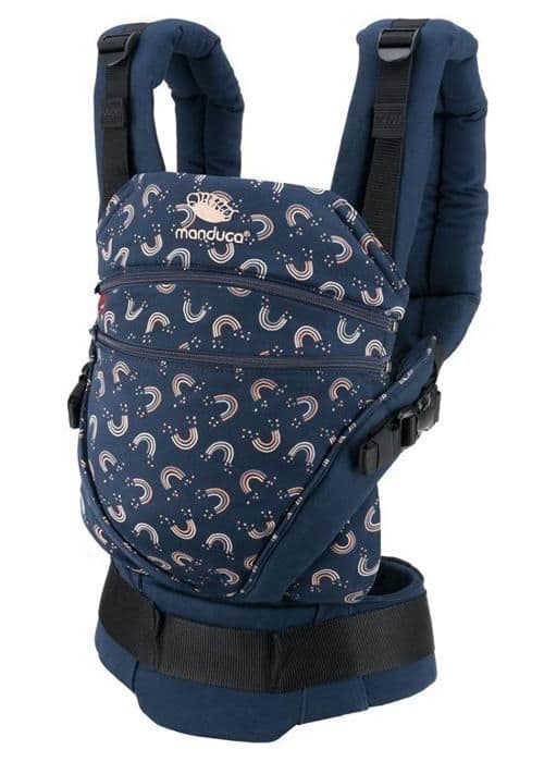 Bæresele Manduca XT Bomuld Limited Edition Rainbow Night