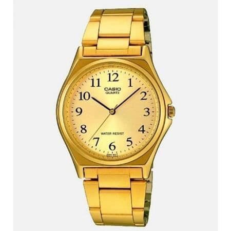Dameur - CASIO - LTP-1130N-9B - Rustfrit stål - Guld - Analog