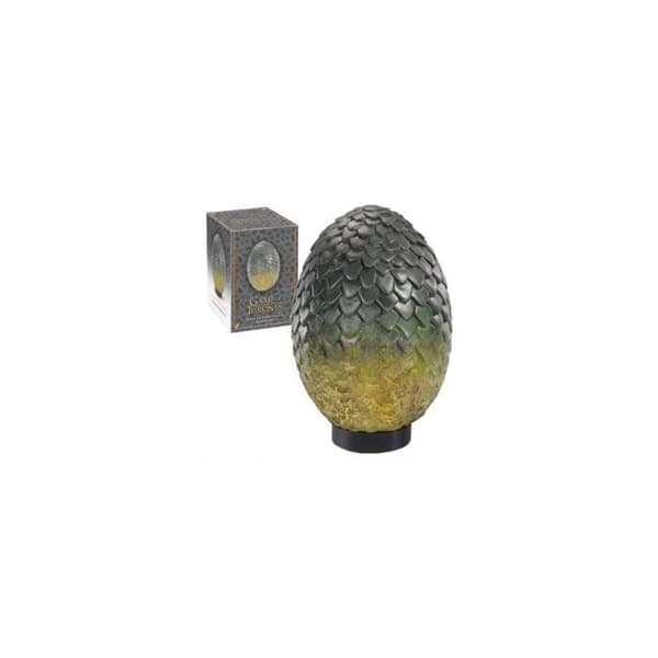 Drageæg replika - NOBLE COLLECTION - Rhaegal - 20 cm - Grøn - Dekorative genstande