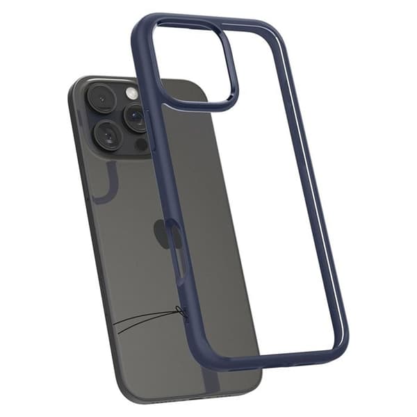Spigen Ultra Hybrid Cover til iPhone 16 Pro Max - Navy Blue