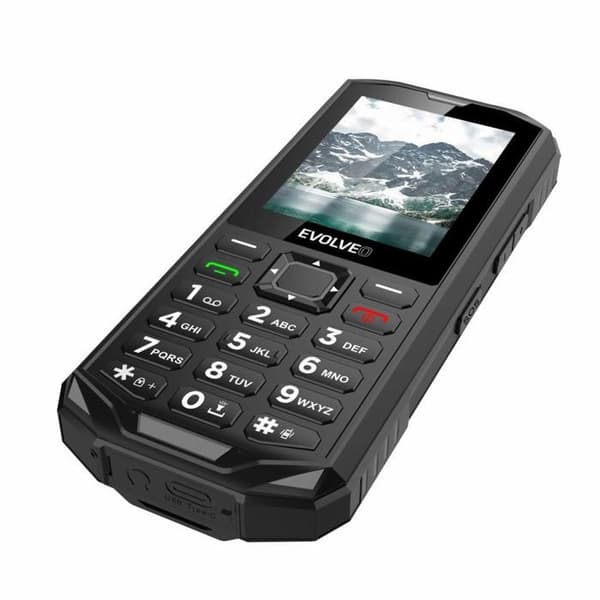 EVOLVEO StrongPhone X5 svart-grå