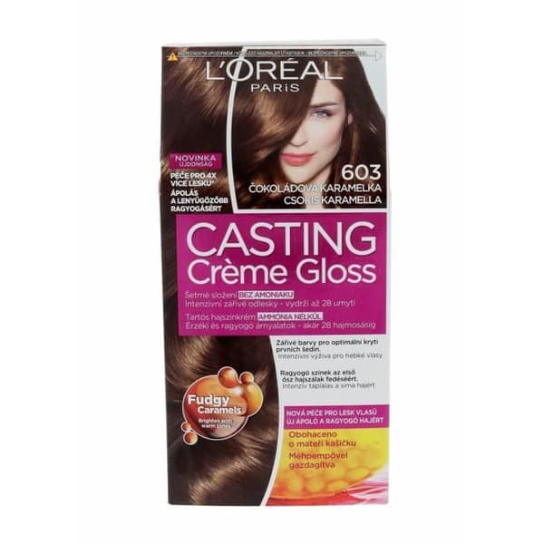 48ml Loréal Paris Casting Creme Gloss, 603 Chocolat Caramel, Hårfarve
