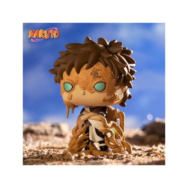Figurine Naruto Shippuden - Gaara (Sandrustning) Pop 15cm