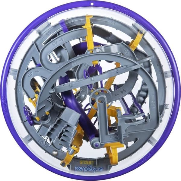 Perplexus Epic 3D Labyrinth - SPIN MASTER - Lilla - Til børn fra 10 år og derover - 125 forhindringer