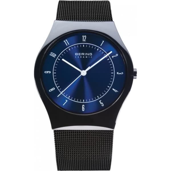 Herreure - Time 32039-440 Analogur med Armbånd i Rustfrit Stål Sort