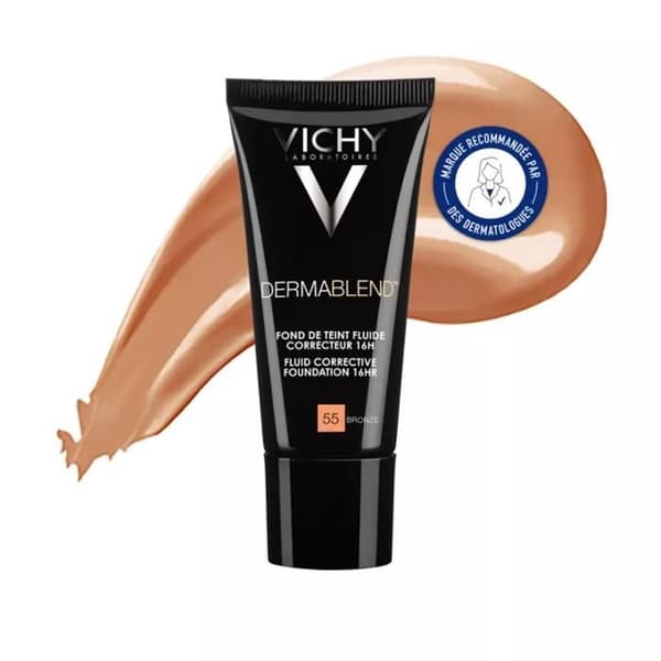 Dermablend Vichy flydende foundations - farve: 45 - guld 30 ml