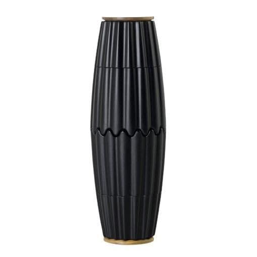 Adhoc salt- og peberkværn MagTwo 19,5 cm sort bambus 2 dele