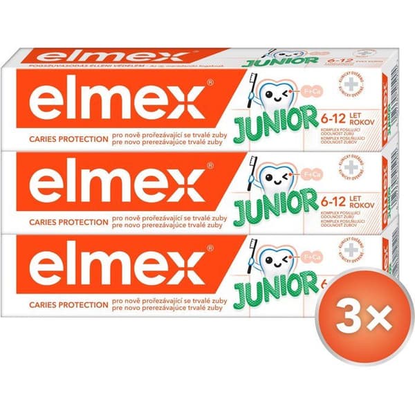 ELMEX Junior 3 × 75 ml