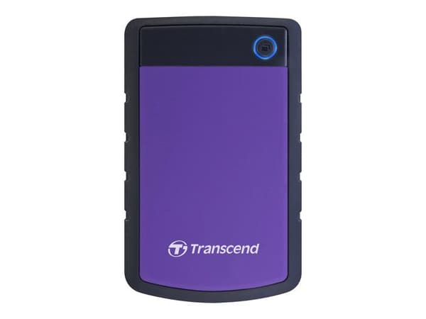 TRANSCEND HDD StoreJet 2,5" H3P ekstern harddisk - 4 TB - USB 3.0 - Lilla