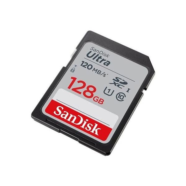 SanDisk Ultra SDHC 128 GB Class 10 UHS-I Sort