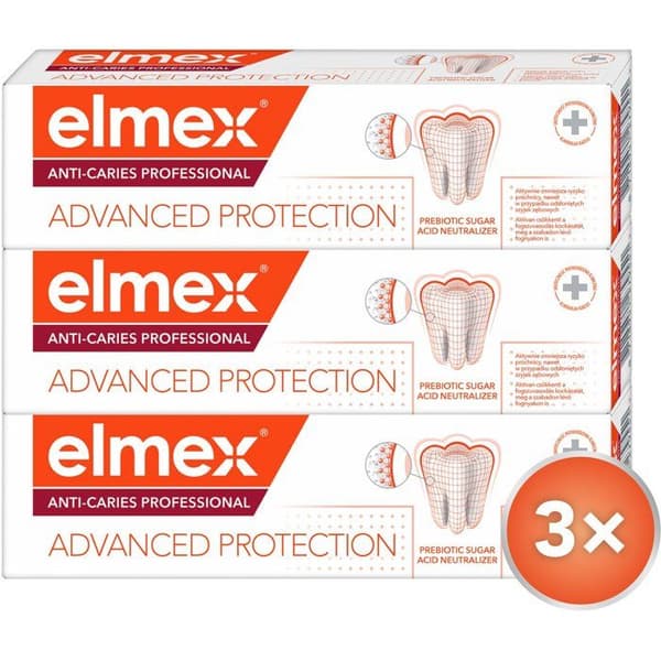 ELMEX Anti-Caries Professionel 3 × 75 ml