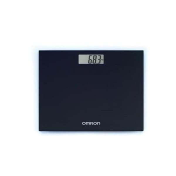 Omron Badevægt 29 x 27 x 2,2 cm Sort glas