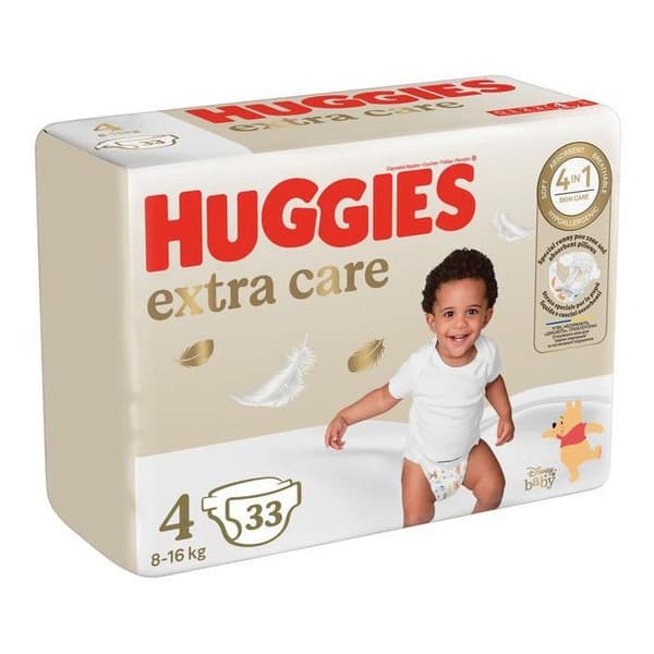 HUGGIES Extra Care str. 4 (33 stk)