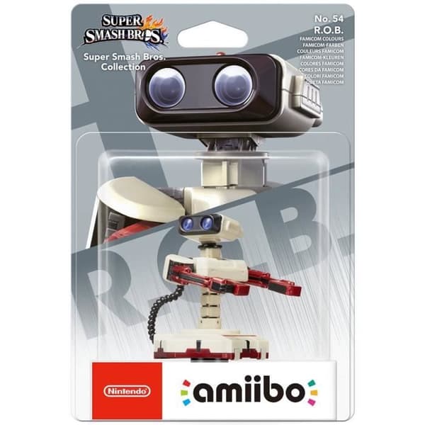 Figur Amiibo - R.O.B. Famicom Farver Nr. 54 • Samling Super Smash Bros.