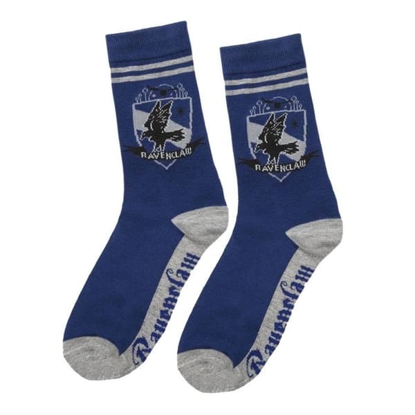 Sæt med 3 Ravenclaw Harry Potter sokker til voksne