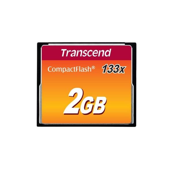 Transcend TS2GCF133 Flashminne Svart