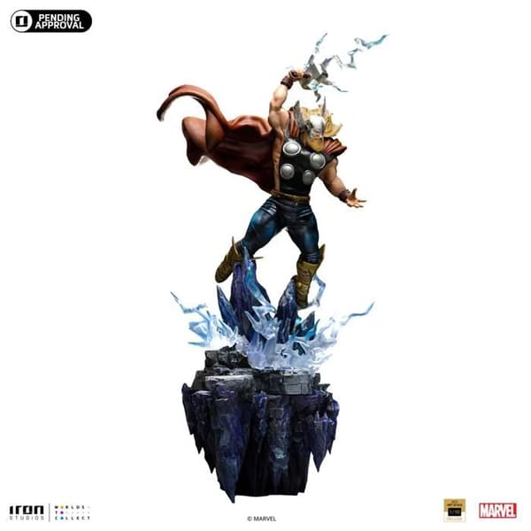Iron Studios - Deluxe BDS Art Scale 1/10 - Marvel - Thor "Infinity Gauntlet" Staty 44cm