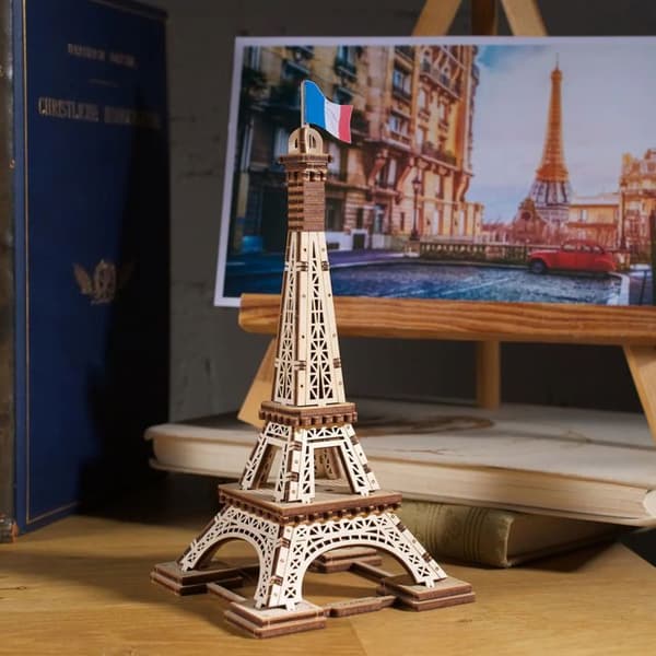 Paris Tårn - Ugears - 3D puslespil i træ