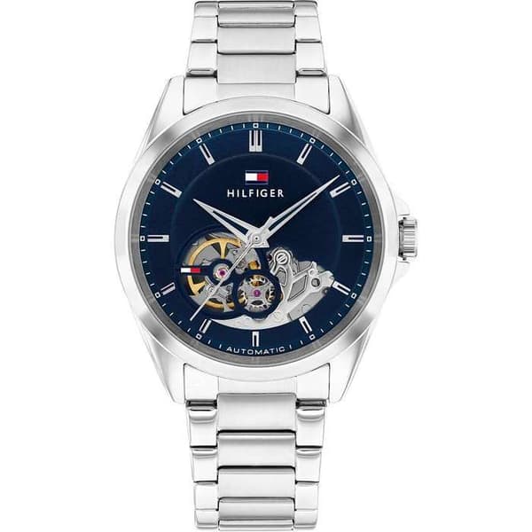 Klocka - Blått Stål - Tommy Hilfiger - 1710716