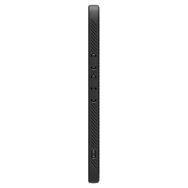 Coque - Spigen - Liquid Air - Mat Sort - Kompatibel med Google Pixel 9a - Enkel Design