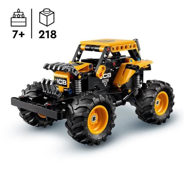 LEGO Technic 42199 Monster Jam DIGatron med backdrag - Lastbilsmodell