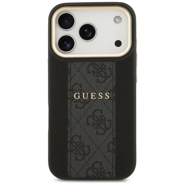 Guess Big 4G Classic Logo Cover til iPhone 17 Pro Max 6.9" Sort