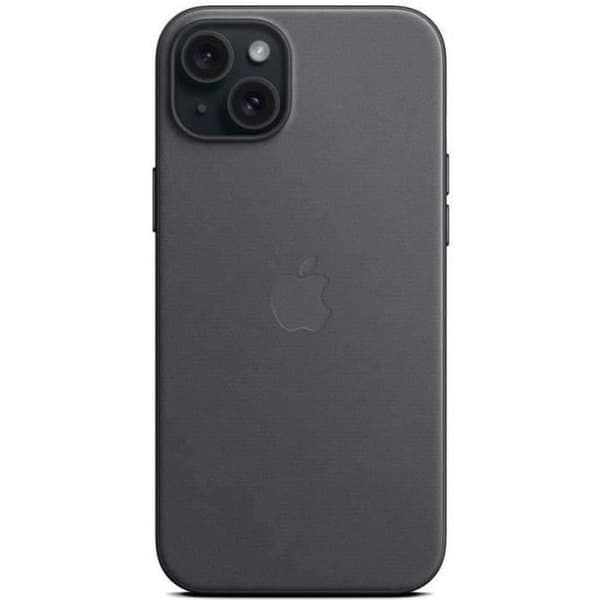 APPLE FineWoven Cover til iPhone 15 Plus med MagSafe - Sort