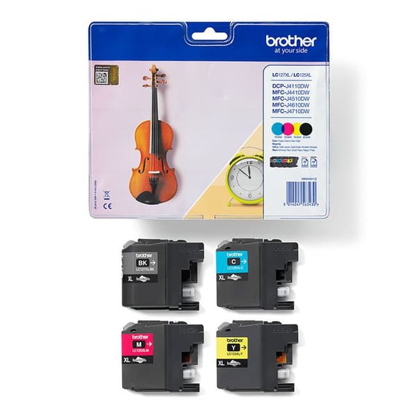 Brother LC127XLVALBP multipack bläckpatroner