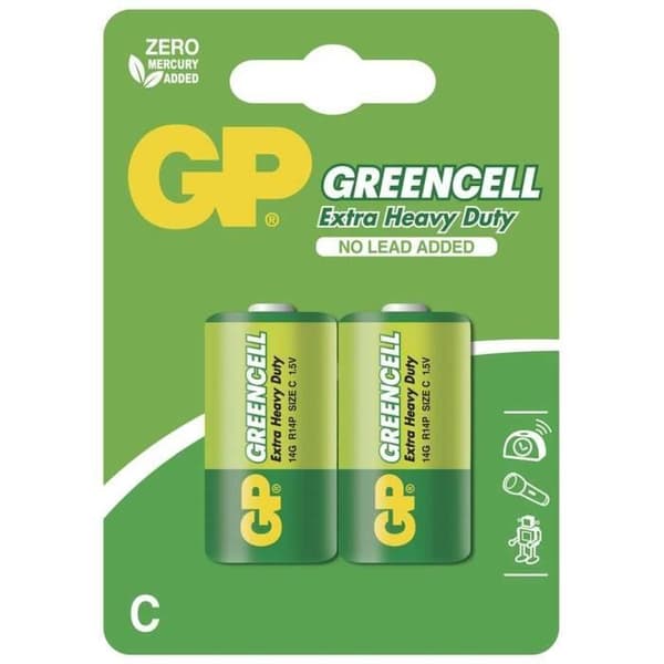 GPBM 2 stykker Greencell LR14