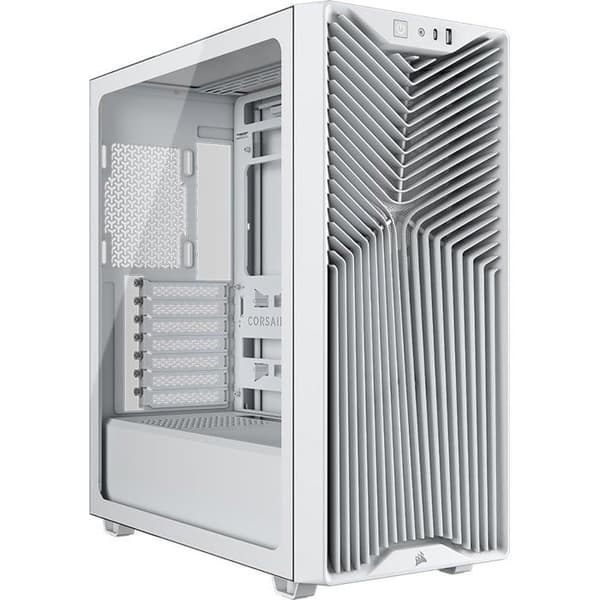PC-chassi - CORSAIR - 3200D RS - Mid Tower - 3 fläktar RS120 - Vit