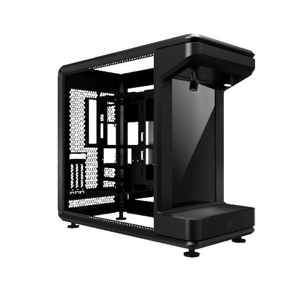 PC-chassi - COOLER MASTER - MasterFrame 360 Stage LCD - LCD-skärm - Aluminium - Kabelhantering