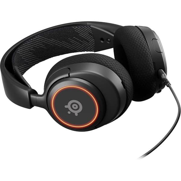 Premium kablet gaming headset - STEELSERIES - Arctis Nova 3 - RGB - Multiplatform - Sort