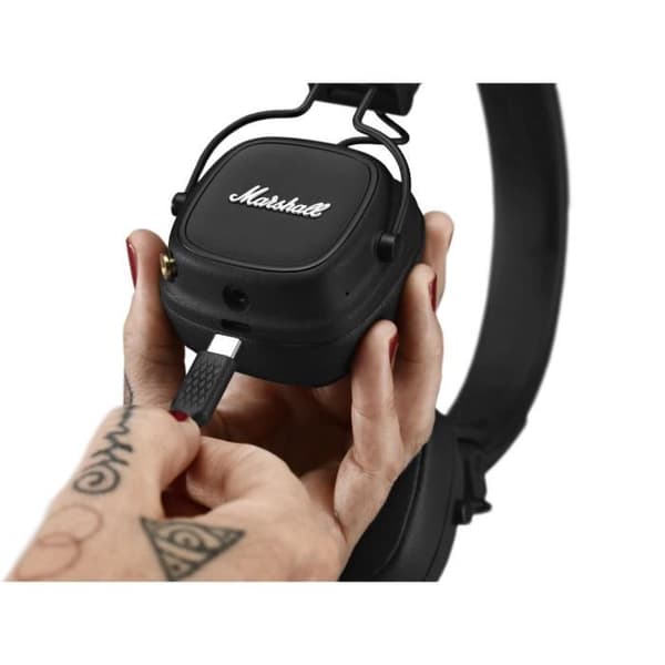 Bluetooth hörlurar Marshall Major IV Svart