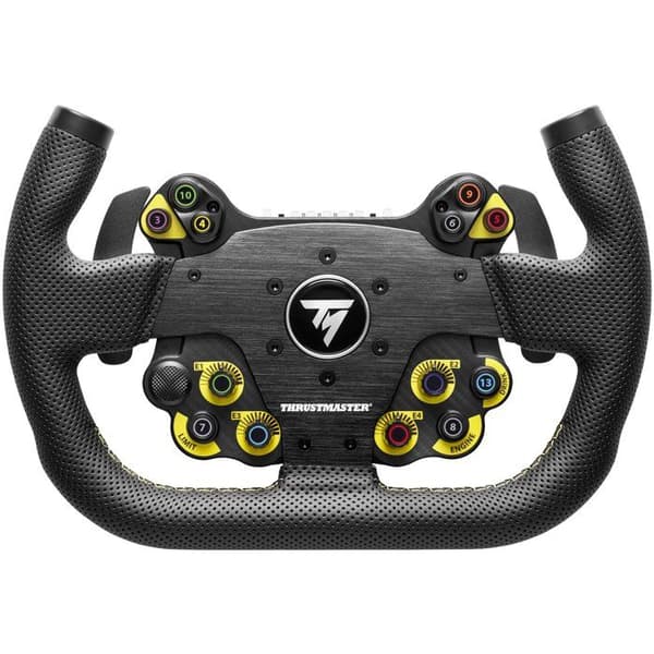 Racerrat - THRUSTMASTER - EVO Racing 31U Læder - Kompatibel med PC, PS4, PS5, Xbox Series og Xbox One - Sort
