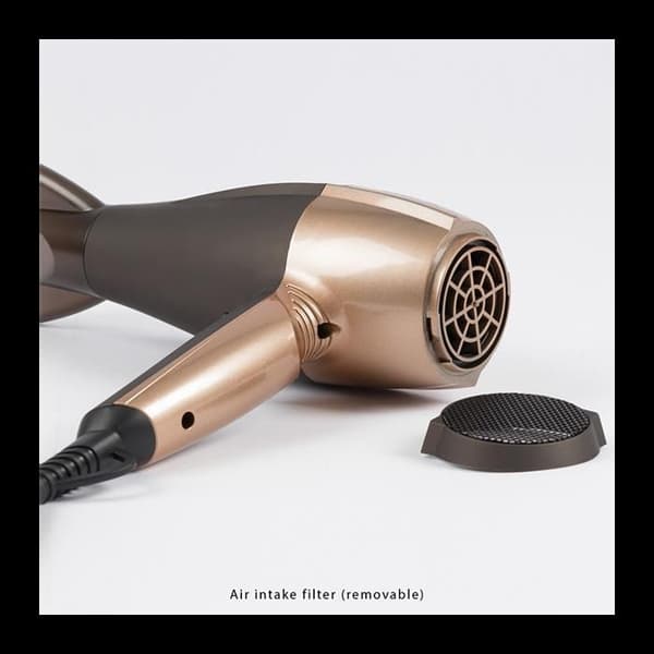 Håndtørrer - ProfiCare - PC-HT 3010 - Brun / Bronze - 2200W - 3 Temperaturniveauer - 2 Hastigheder