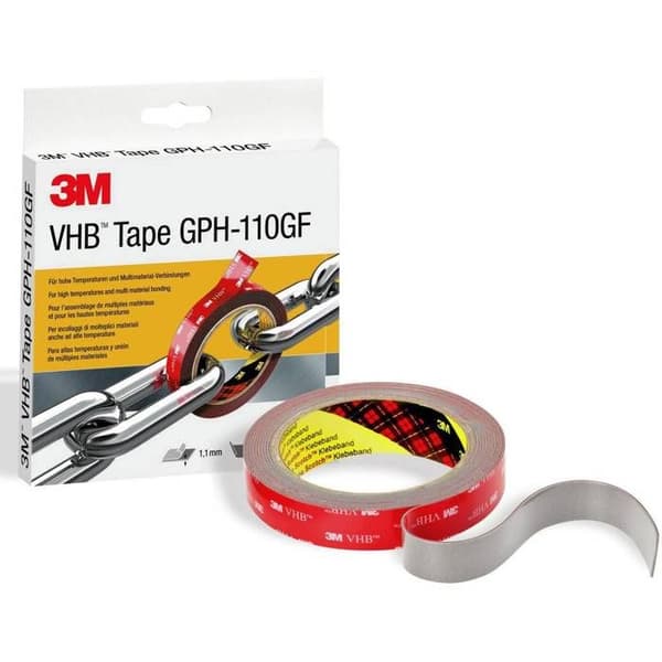 3M GPH-110F19-3 Grå tape (L x b) 3 m x 19 mm 1 stk.