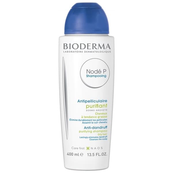 Bioderma Nodé Anti-flasseshampoo Purificerende Fedtet Hovedbund 400ml