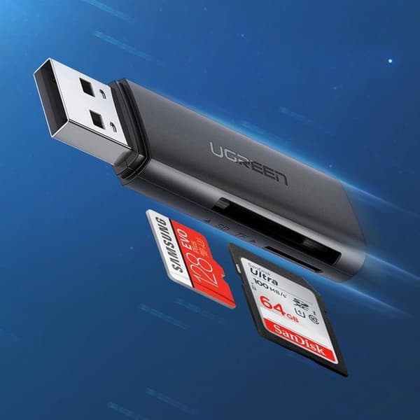 UGREEN USB 3.0 SD Micro SD Kortlæser OTG SDXC SDHC Micro SDXC Micro SDHC Kortlæser