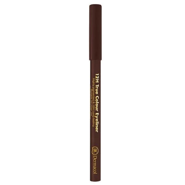 Eyeliner - DERMACOL - Langtidsholdbar - Mørkebrun - Vandfast - 2g