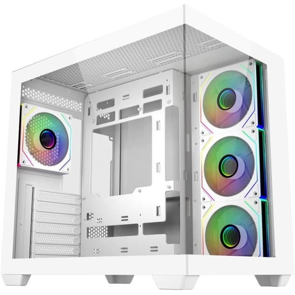 COOLER MASTER - Elite 681 Hvid - PC-kabinet - Miditår