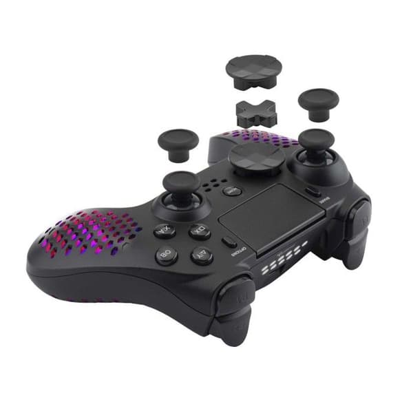 Trådløs hexalight ekstra let LED-controller til PS4, PS3 og PC