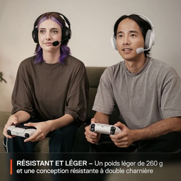 Steelseries Gaming trådløse headset Arctis Nova 3 Hvid