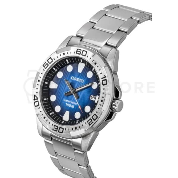 Casio MTD-140D-2AVDF Klocka för män Timeless 43.7 mm 10 ATM