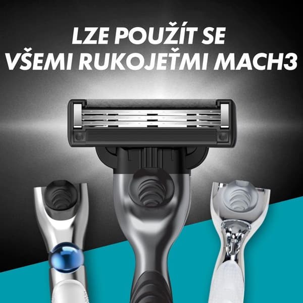 GILLETTE Mach3 Kull 8 st