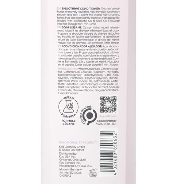 Kerasilk Essentials Smoothing Conditioner 200ml - balsam