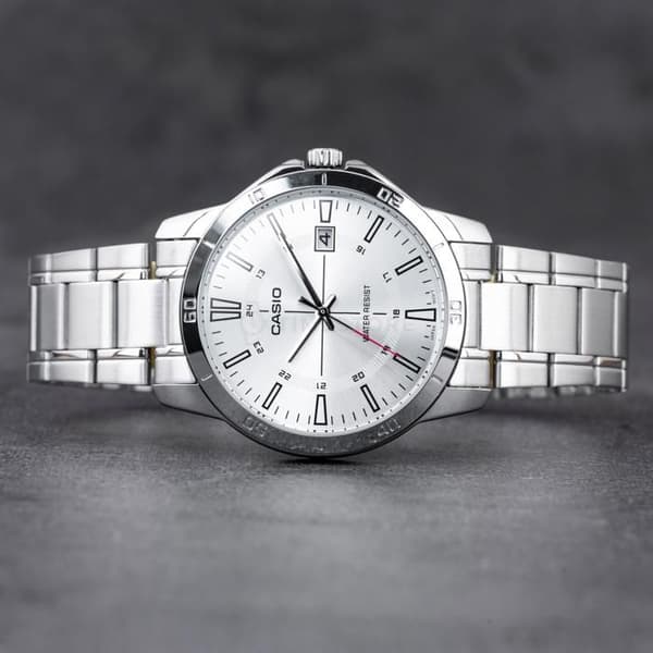 Casio MTP-V004D-7CUDF Klocka för män 41,5 mm 3 ATM