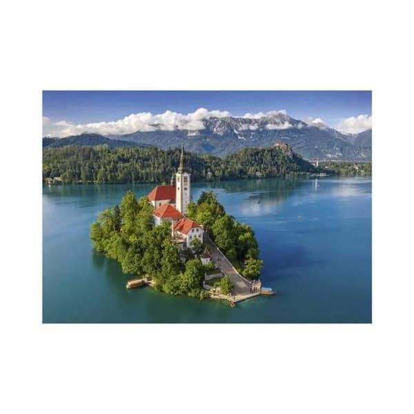 Puslespil 500 brikker: Bled Sø