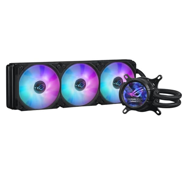 Væskekøling - ASUS - ROG STRIX LC III 360 ARGB LCD - 120 mm - 80,95 CFM - 31 dB